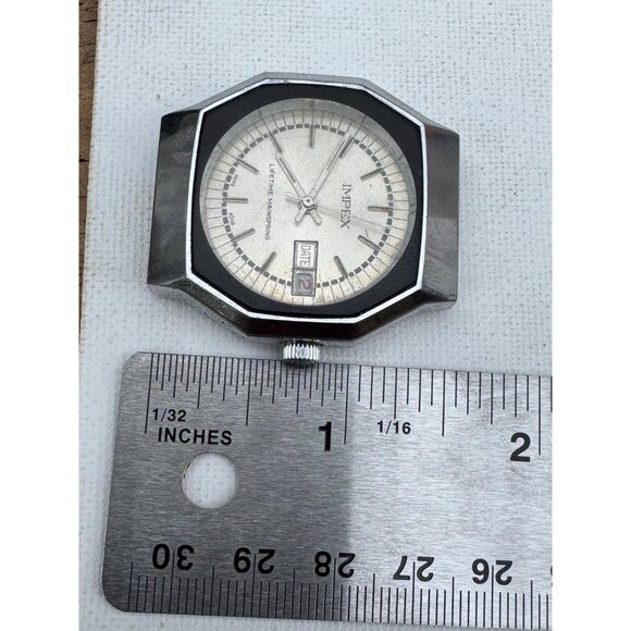 Vintage IMPEX Mens Watch Mechanical Runs - Picture 5 of 7